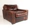 Brown Leather Lounge Chair from Roche Bobois 11