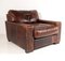 Brown Leather Lounge Chair from Roche Bobois, Immagine 11