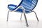 Blue Plastic & Rope Chair by Roberto Semprini, Italy 6
