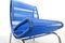 Blue Plastic & Rope Chair by Roberto Semprini, Italy, Imagen 8