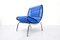 Blue Plastic & Rope Chair by Roberto Semprini, Italy 2
