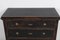 18th-Century Swedish Gustavian Provincial Black Chest of Drawers 9