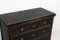 18th-Century Swedish Gustavian Provincial Black Chest of Drawers 10