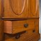 Antique Edwardian Bedroom Wardrobe in Satinwood from Maple and Co 11