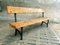 Antique Garden Bench with Cast Iron Legs & Wooden Beams, Immagine 11