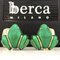 Green Hand-Enameled Sterling Silver & Gold Plated Cufflinks in Frog Shape from Berca 3