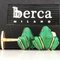 Green Hand-Enameled Sterling Silver & Gold Plated Cufflinks in Frog Shape from Berca 2