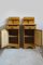 Art Deco Nightstands with Shelf Tops, 1920s, Set of 2 2