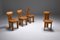 Italian Dining Chairs from Mobilgirgi, Italy, 1970s, Set of 4, Image 2