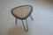 Kidney-Shaped Flowers Stool with Mosaic and Hairpinlegs, 1960, Image 1