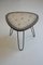 Kidney-Shaped Flowers Stool with Mosaic and Hairpinlegs, 1960 4