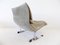 Saporiti Italian Onda Suede Lounge Chair by Giovanni Offredi, Image 18