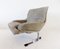 Saporiti Italian Onda Suede Lounge Chair by Giovanni Offredi 4