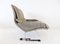 Saporiti Italian Onda Suede Lounge Chair by Giovanni Offredi, Image 3