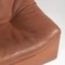 Buffalo Leather DS-46 2-Seater Modular Sofa from De Sede, 1970s, Set of 2 4