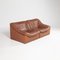 Buffalo Leather DS-46 2-Seater Modular Sofa from De Sede, 1970s, Set of 2 2