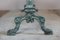 Large Antique French Garden Tables with Marble Tops and Cast Iron Bases, 1890s, Set of 2, Immagine 7