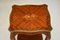 Antique French Inlaid Marquetry Side Table, Image 4