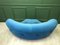 Blue Modular 5-Seater Corner Sofa by K. M. Wilkins for G Plan, Set of 5 15