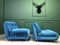 Blue Modular 5-Seater Corner Sofa by K. M. Wilkins for G Plan, Set of 5 5