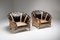 Black and Natural Bamboo and Cane Lounge Chairs, Italy, 1970s, Set of 2, Image 5