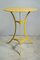 Small Antique French Garden Table with Two Chairs, 1920s, Set of 3 5