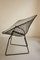 Black Vintage Diamond 421 Chair by Harry Bertoia for Knoll 3