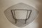 Black Vintage Diamond 421 Chair by Harry Bertoia for Knoll 12