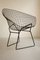 Black Vintage Diamond 421 Chair by Harry Bertoia for Knoll 3