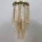 Italian Cascading Crystal Chandelier from Murano, 1970s 1