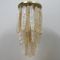 Italian Cascading Crystal Chandelier from Murano, 1970s, Immagine 1