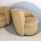 Large Art Deco Asymmetric Shell Shaped Swivel Chairs, 1980s, Set of 2 4