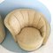 Large Art Deco Asymmetric Shell Shaped Swivel Chairs, 1980s, Set of 2 13