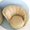 Large Art Deco Asymmetric Shell Shaped Swivel Chairs, 1980s, Set of 2, Immagine 13