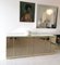 Vintage Mirrored Glass & Gold Metal Sideboard by Ello, USA, 1970s 9