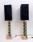 Italian Table Lamps with Lips in Brass Casting 5