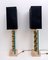 Italian Table Lamps with Lips in Brass Casting, Imagen 5