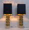 Italian Table Lamps with Lips in Brass Casting 3