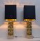 Italian Table Lamps with Lips in Brass Casting, Imagen 3
