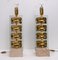 Italian Table Lamps with Lips in Brass Casting, Immagine 8