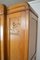 Art Nouveau Wardrobe with Twin Beds in Massive Carved Oak, Set of 3 8