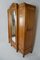 Art Nouveau Wardrobe with Twin Beds in Massive Carved Oak, Set of 3 5