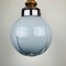 Mid-Century Blue and Grey Murano Pendant Lamp from Mazzega, Italy, 1970s, Immagine 2