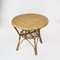 Vintage Round Bamboo Coffee Table, 1970s, Immagine 6