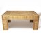 Vintage Bamboo and Rattan Coffee Table, 1970s 1