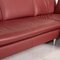Loop Red Leather Sofa Set by Willi Schillig, Set of 2, Immagine 6