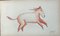 Aligi Sassu, Futurist Horse, Pastel and China, 1925, Image 2