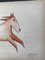 Aligi Sassu, Futurist Horse, Pastel and China, 1925 3
