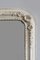 Louis Philippe Mirror with Plaster Flowers, 1870s, Immagine 4