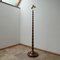 Mid-Century Art Deco Turned Bobbin Style Floor Lamp, Sweden, Immagine 7